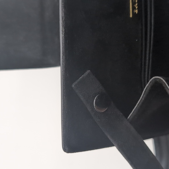 Bally Barletta leather and  suede black purse - Picture 12 of 15